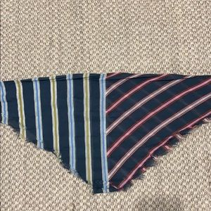 Striped summer scarf